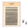 Leefrei Eyelash Cluster 10-18mm Wispy Eyelash Clusters D Curl DIY