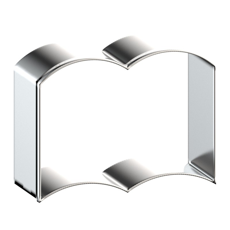 Open Book Cookie Cutter Set Assorted Sizes - 5 inch,
