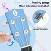 Soprano Ukulele for Beginners, Hawaiian Ukulele 21 Inch Basswood,4 -