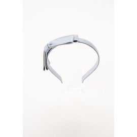 Violet and Brooks Bow Headband for Women, Girls - Blue