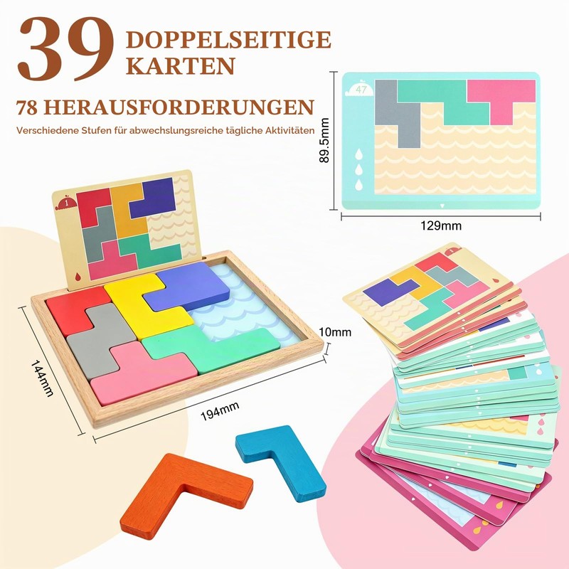 Dementia Employment for Seniors, Wooden Memory Training Game