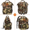 Limhoo Diaper Bag Backpack for Men Dad, Waterproof Large Canvas