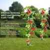 4PC 7FT Hollow T-shaped Climbing Trellis Stylish Design with High-Strength