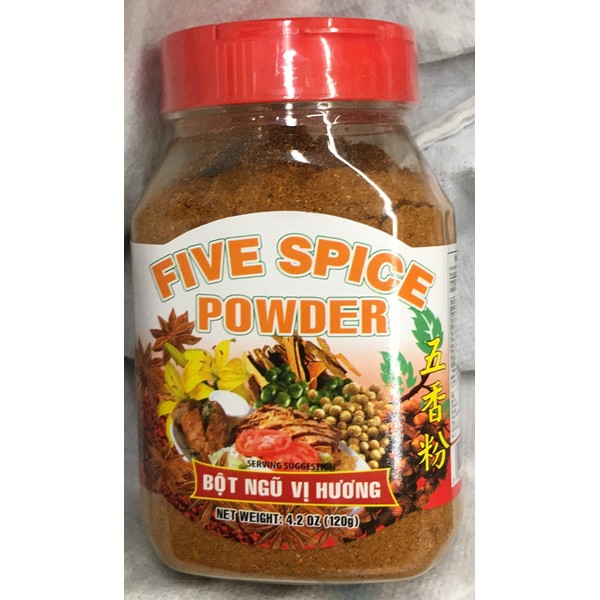 4.2oz Fortuna Five Spice Powder (Bot Ngu Vi Huong), Pack of 1