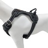 No Pull Dog Harness with Reflective Safety Strips, Adjustable Soft