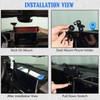 Center Console Dashboard Navigation Display Back Organizer Tray for 2024