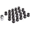 RAYS 74020001101BK Duralumin Lock & Nut Set for L32 5H