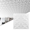 Art3d 12-Pack PVC Drop Ceiling Tiles (48 Sq.Ft), 24"x24" Decorative