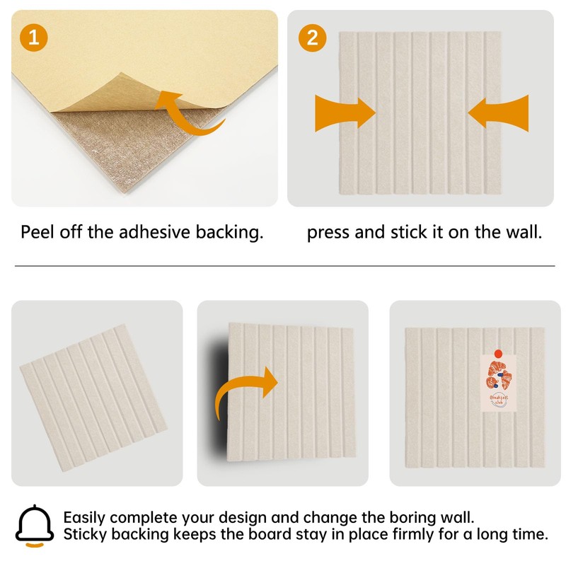 Large Cork Board Alternative Felt Wall Tiles Cork Boards for