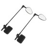 1 Pair Bicycle Helmet Rearview Mirror 360° Adjustable Bike Cycling