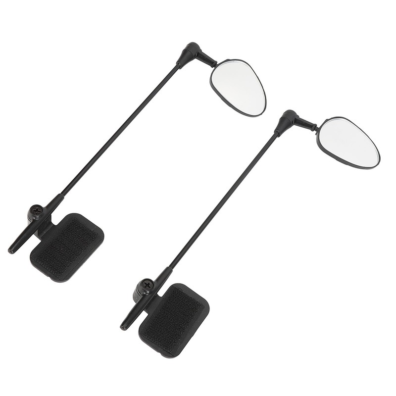 1 Pair Bicycle Helmet Rearview Mirror 360° Adjustable Bike Cycling