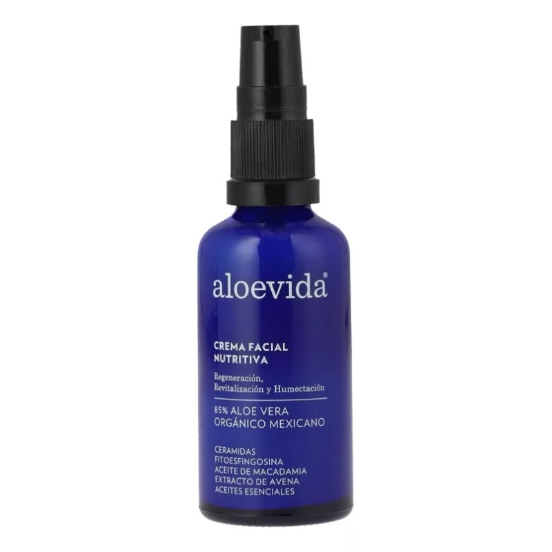 Aloevida Crema Facial - Aloe Vera 85% + Macadamia +