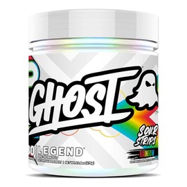 GHOST Legend Polvo Pre-Entrenamiento, Sour Strips - 30 Porciones – Pre-Entrenamiento