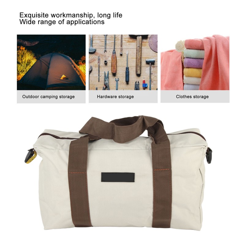 Wide Mouth Tool Bag Waterproof High Bearing Capacity Hardware Storage