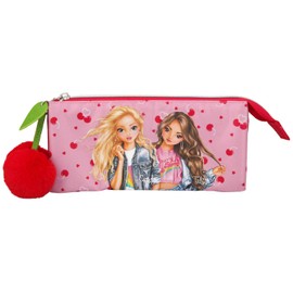 Depesche TOPModel Cherry Bomb 10996 Fan Pencil Case Approx. 22 x 10 x 3 cm