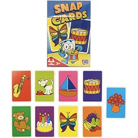 D.A.Y. Republic Pack Of 36 Snap Playing Cards, Cute Design Styles, Matching Pairs Game, Great Memory Boosting Activity and Ideal Screen Free Fun, Also Perfect Size for Travel