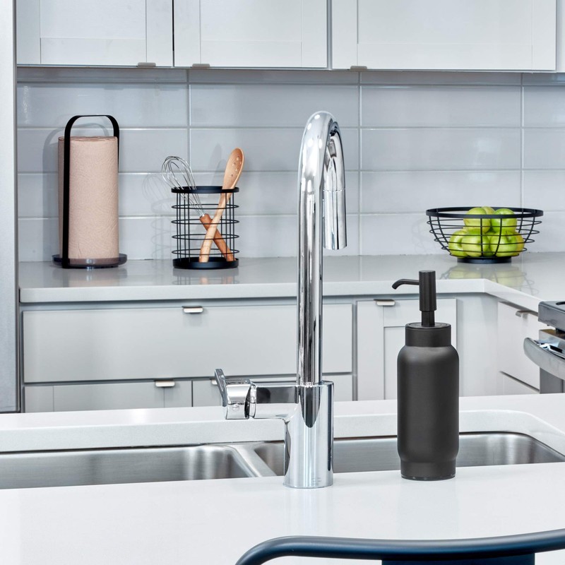 iDesign Austin Wire Bowl, Metal Fruit Basket with Lattice Design,