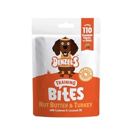Denzel's Denzel's Bites, Natural Dog Treats - Soft Baked Dog Training Treats - Variety Pack - Mix of Healthy Dog Treats (Pack of 4)
