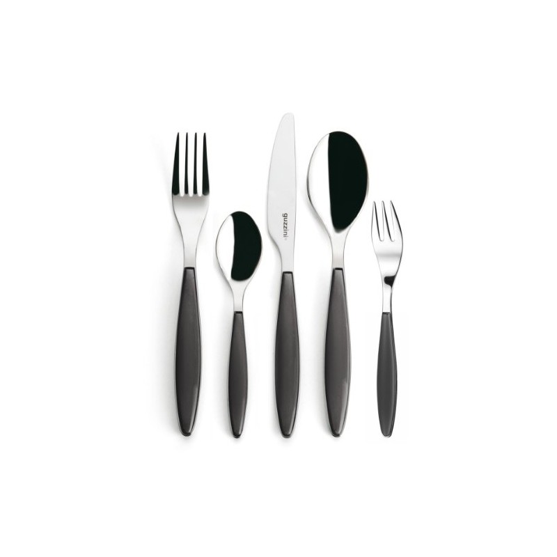 Guzzini Fork, stainless_steel, Grey