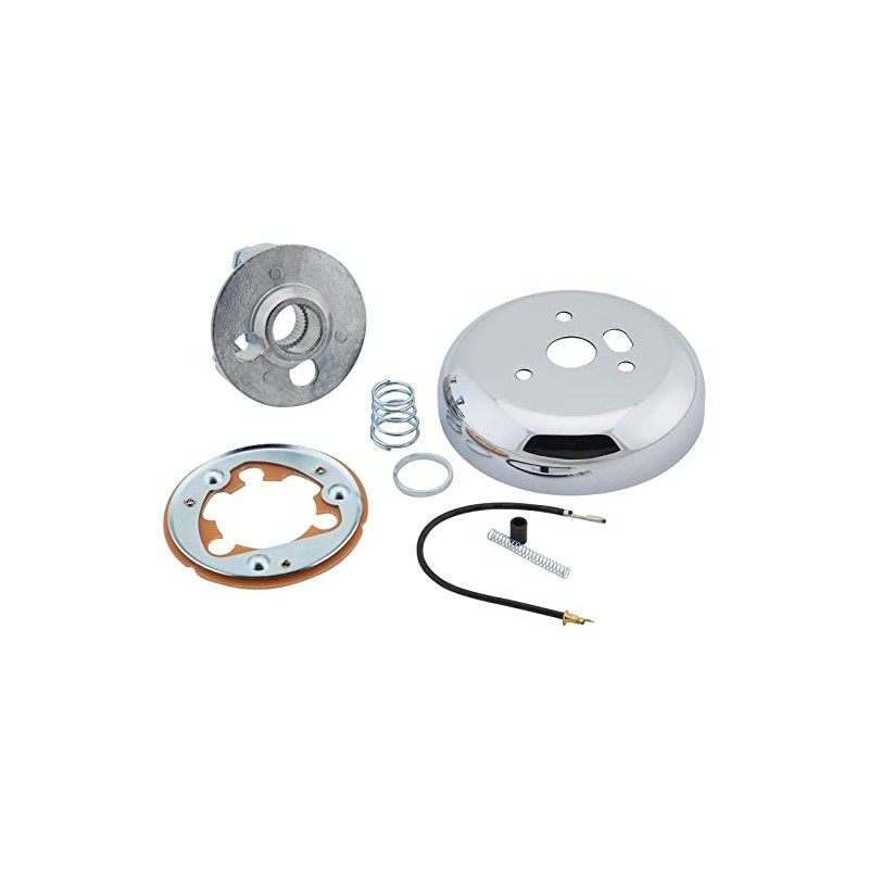 1969-94 GM Chrome Steering Wheel Adapter & Horn Button