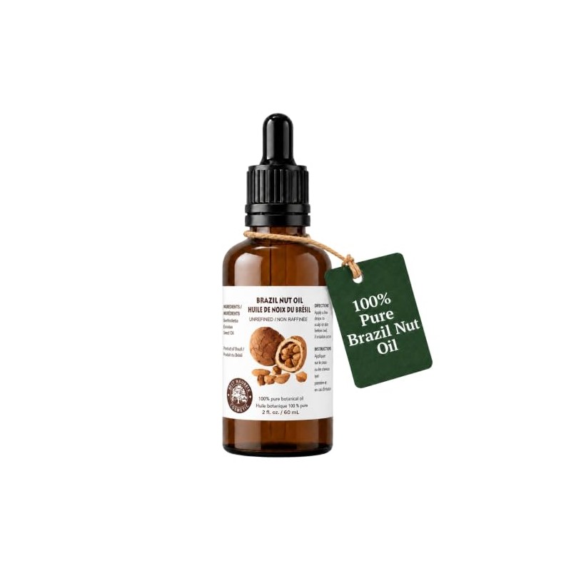 Best Nature's Cosmetics Aceite Virgen Orgánico de Nuez de Brasil