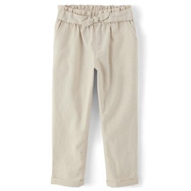 Gymboree,and Toddler Drawstring Linen Pants,Bisquit,6