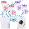 Ruayia 4 x Washing Balls with 1 x Laundry Net