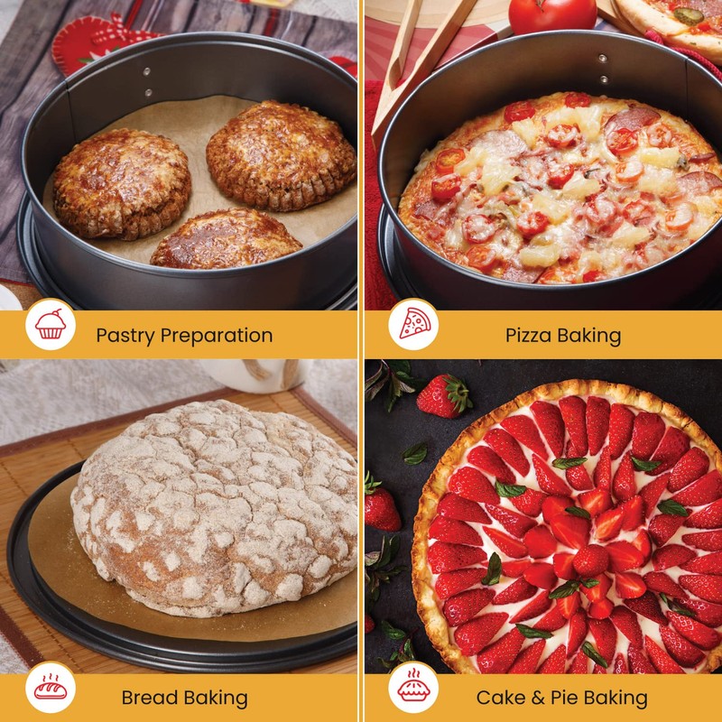 [220 Liners] Heavy Duty 9 Inch Parchment Rounds Paper Baking