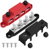 Joinfworld Bus Bar 12V 250A Power Distribution Block 4 x