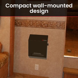 Suburban Wall Mount RV Electric Heater, Energy Efficient Heater, Easy to Mount, Thin, Black (‎2691ABK)