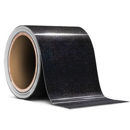 VViViD Rainbow Metallic Black Air-Release Adhesive Vinyl Pinstripe Tape Roll (3 Inch x 20ft)