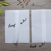 100 Pack Pre-Folded Vellum Jackets for 5x7 Invitations -Vellum Envelope