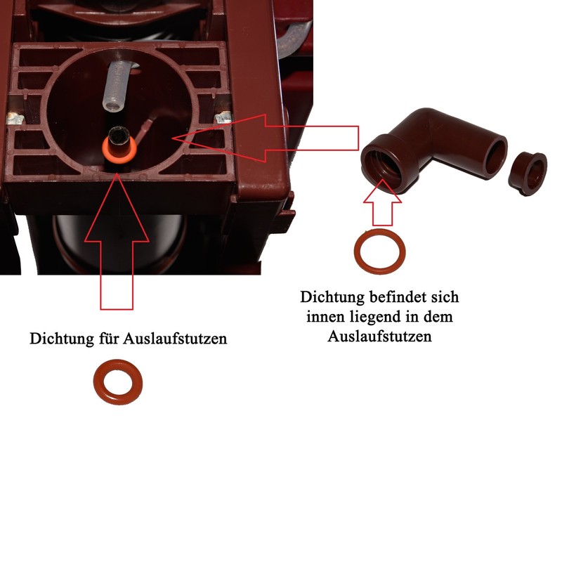 Seal Maintenance Kit O-Rings for Brewing Unit Brewing Unit Suitable