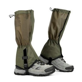 SEKIDAR Mountain Climbing Gaiter, Waterproof, Breathable, Long Gaiter, Spats, Leg Cover, Ultra Lightweight, Storage Bag Included, Mud Flap, Sandproof, Highly Durable, Abrasion Resistant, Outdoors,