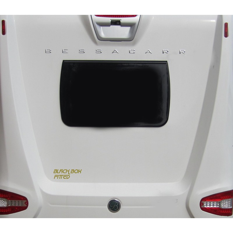 Black Box Fitted Fun Car Bumper Sticker - Waterproof Decal