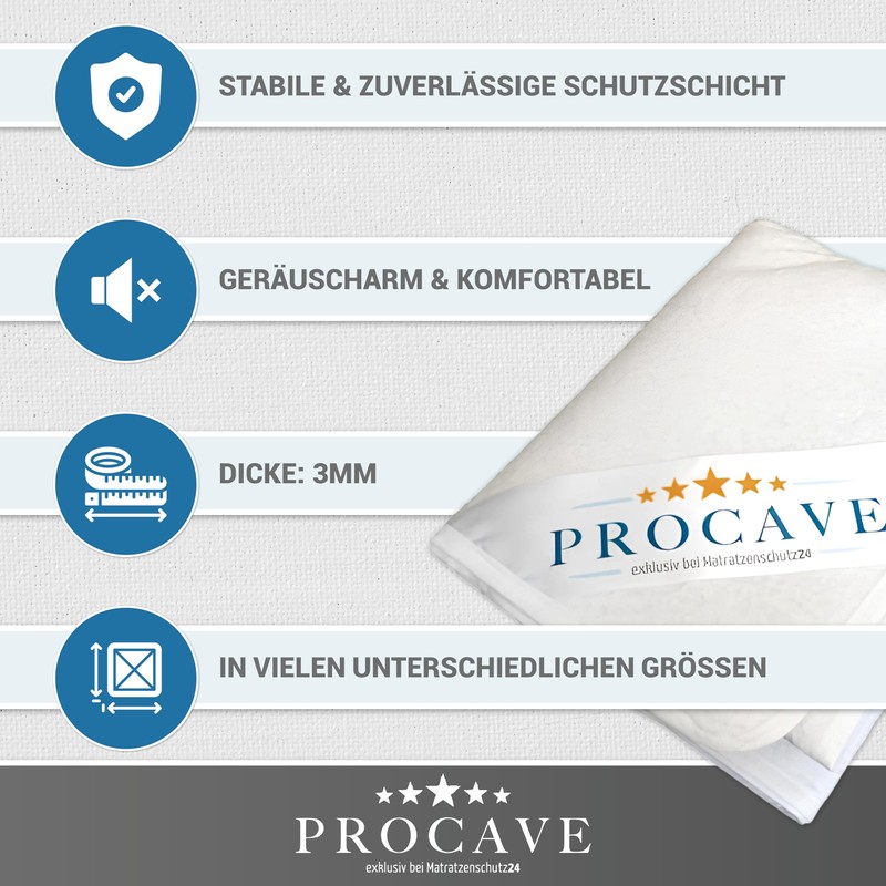 PROCAVE Felt Protector for Slatted Frame Available in Different Sizes