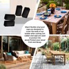 4PCS - 2x4 Wood Post End Cap Leg Cover 1.5”x