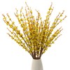 HUIANER Artificial Jasmine Flowers with Long Stem 6Pcs 29.5" Fake