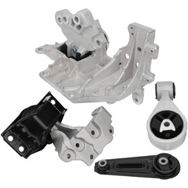 AWD Engine Motor Mount & Automatic Transmission Mount Set for Nissan Rogue L4 2.5L 2008 2009 2020 2011 2012 2013, Rogue Select L4 2.5L 2014 2015