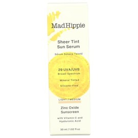 Sheer Tint Sun Serum SPF 29 UVA-UVB by Mad Hippie for Unisex - 1 oz Serum