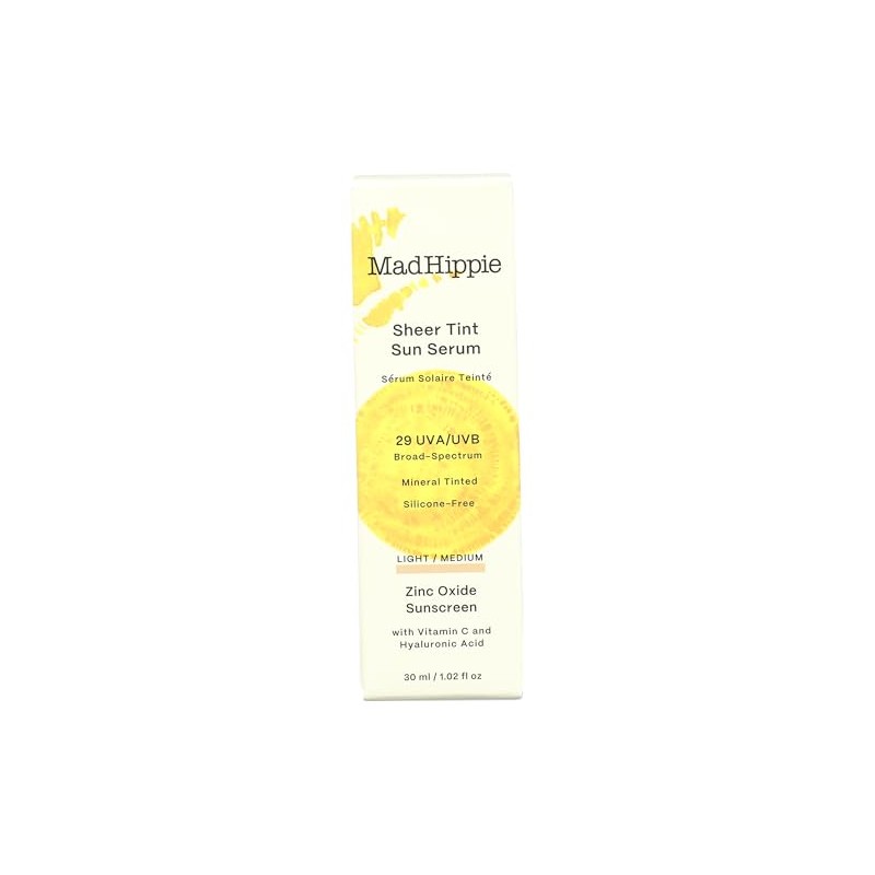 Sheer Tint Sun Serum SPF 29 UVA-UVB by Mad Hippie