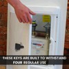 Karrma Ltd. - Gas Meter Box Key 2 Pack -