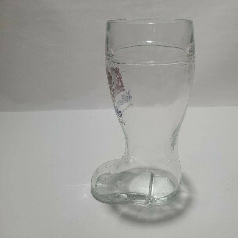 Weihenstephan Boot Beer Glass 1L Mug Tall New Germany Oktoberfest