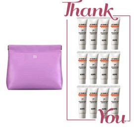 IOPE Signature Lavender Pouch + IOPE Sun Protector 120ml (12 pieces of 10ml) Set / 시그니처 라벤더 파우치+아이오페 선프로텍터 120ml (10ml 12개) 세트