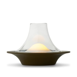 Owlpack Puff Cordless LED Lamp with Adjustable Dimmer - Olive Brown