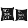 Best Birdie Ever Throw Pillow