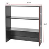 Yak About It Dorm Station Top Shelf - Black