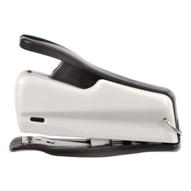 Compact and Convenient Paper Pro Nano Mini Stapler: Portable Pocket-Sized Stapler for Classroom, Office, or Desk Use - 12-Sheet Capacity - White