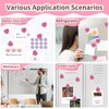 DUJEQM Fridge Magnets Whiteboard Magnets Notice Board Small Round Magnets