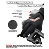 RIGWARL Waterproof Winter Gloves for Cold Weather, Touchsreen Anti-Slip Gloves